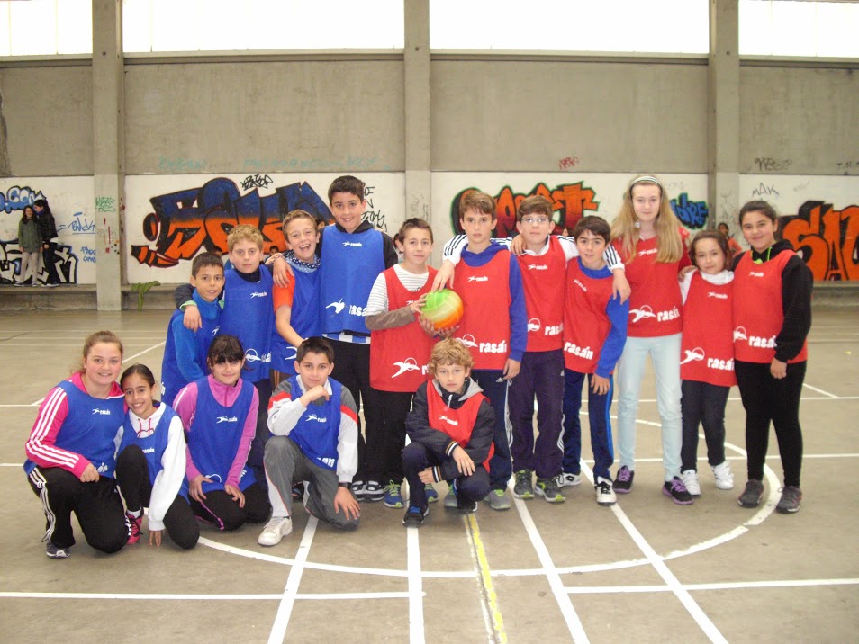 Competición del Colpbol en Euskadi
