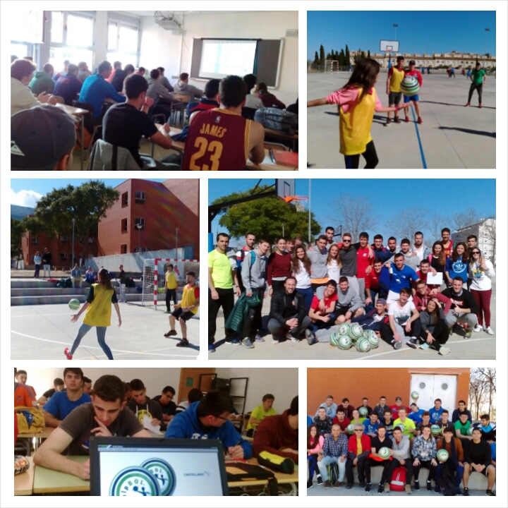 Juanjo Bendicho inicia el programa de formació de Colpbol al centres TAFAD.