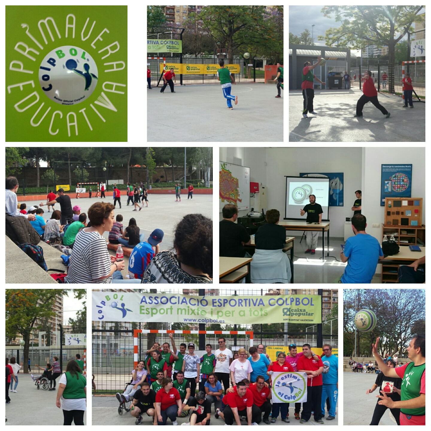 Primera jornada de Colpbol en la Primavera Educativa