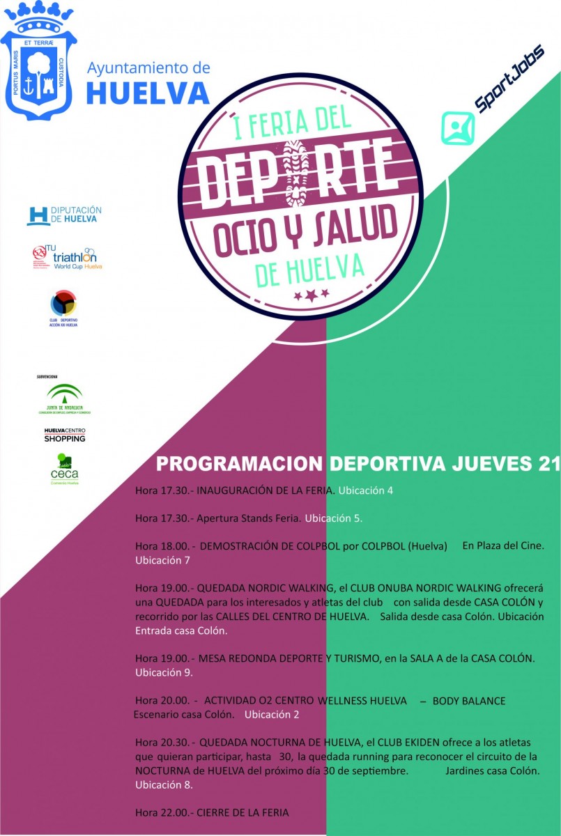 El Colpbol abre la I Feria del Deporte, Ocio y Salud de Huelva